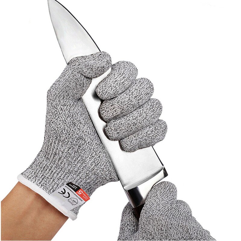 Safety Gloves Manufacturer - Cut-Resistant HPPE Knitted for Kitchen Woodworking and Slaughter