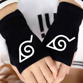 Anime Gloves Manufacturer - Half Palm Half Finger Thumb Autumn Winter Student