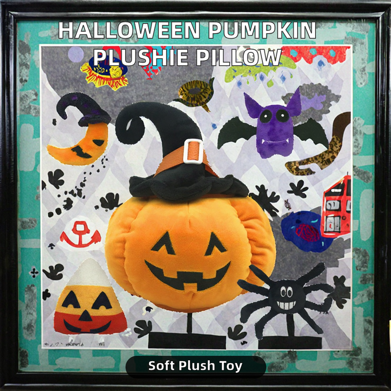 Halloween Plush Toy Manufacturer - Pumpkin Soft Cushion Pillow PP Cotton Filled