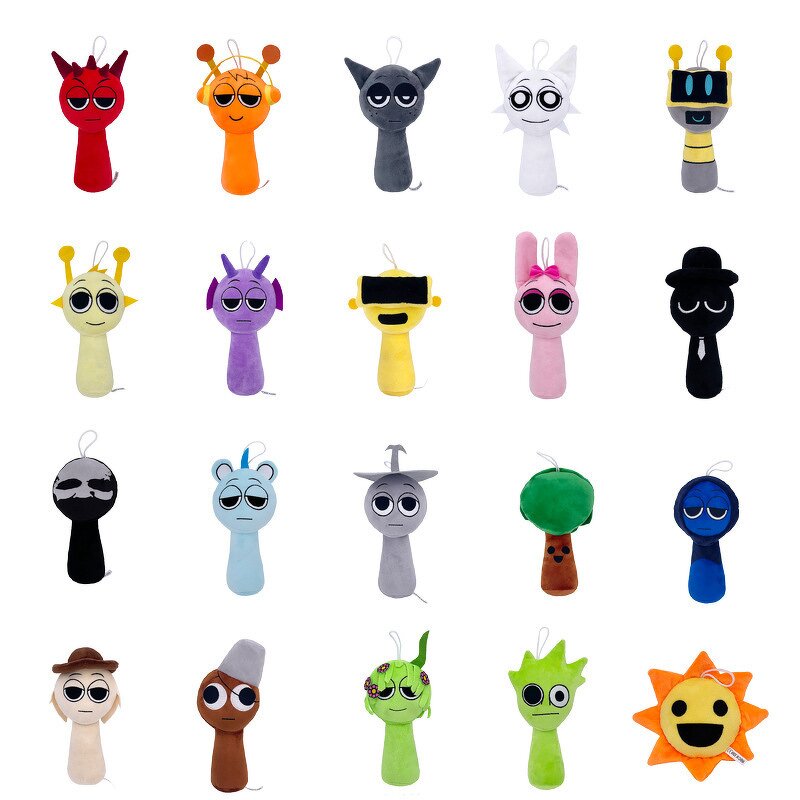 Plush Toy Manufacturer - Sprunki Rhythm Box Game Peripheral Doll