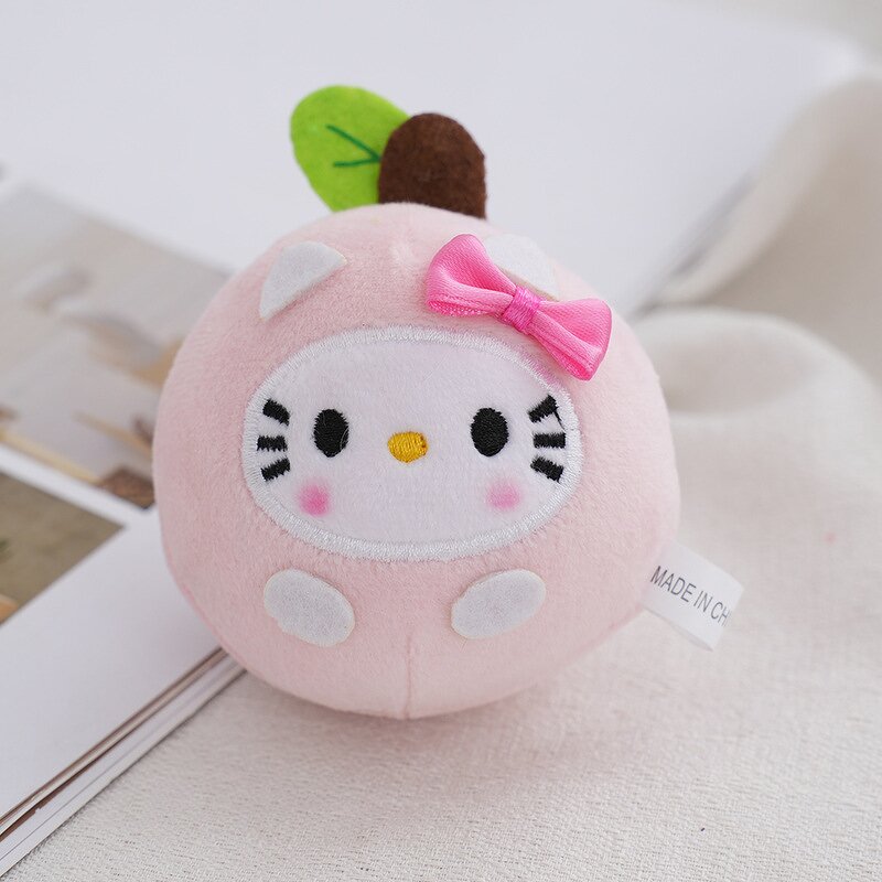 Plush Toy Keychain Manufacturer - KT Cat Claw Doll Machine Schoolbag Accessories