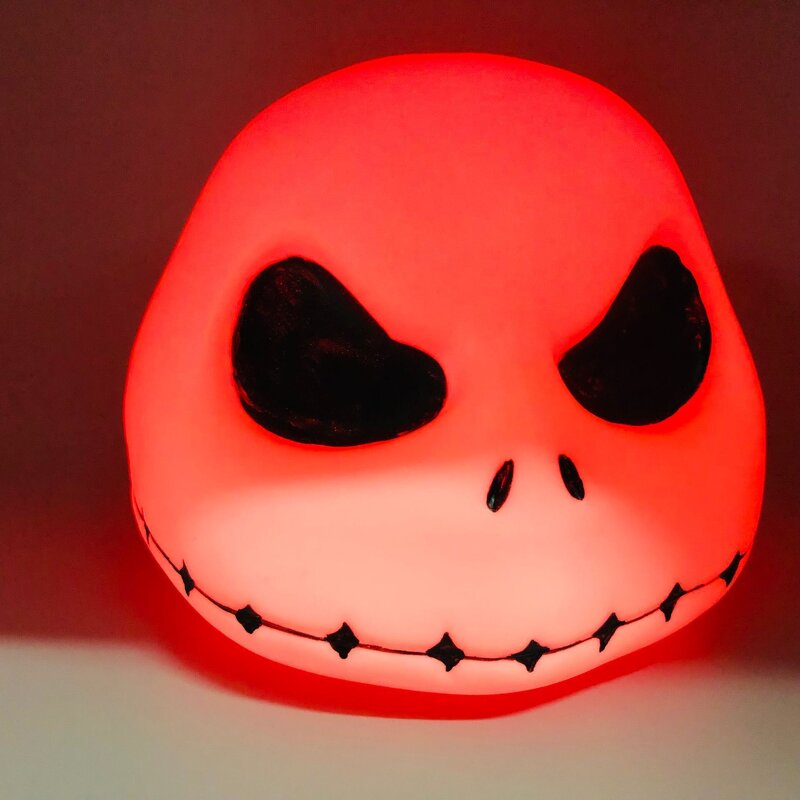 Night Lights Manufacturer - Ghost Skull Jack Colorful LED Changing Color for Halloween