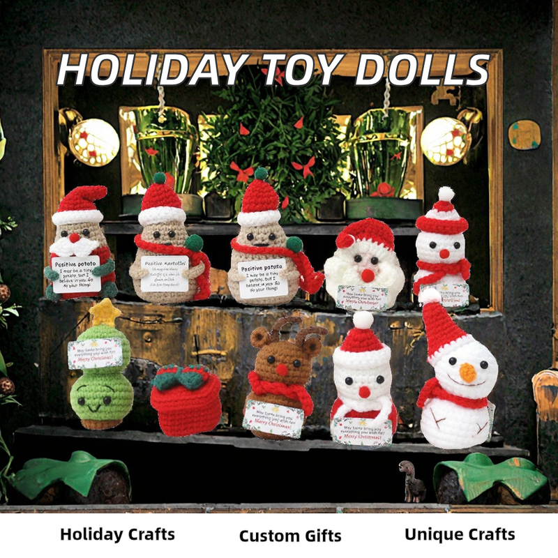 Christmas Dolls Manufacturer - Veggie Handmade Sewing Santa Snowman Reindeer