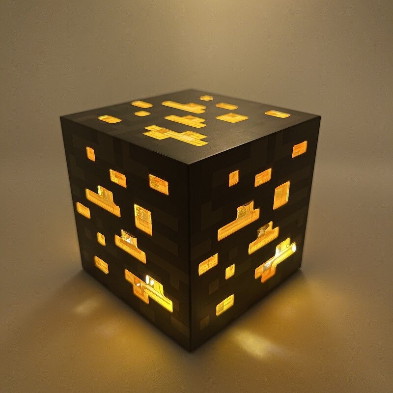 LED Night Lamp Manufacturer - Mine De Craft Brownstone Torch USB Rechargeable for Kids