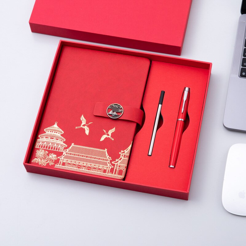Chinese Style Notebook Manufacturer - Practical Corporate Gift Traditional Design