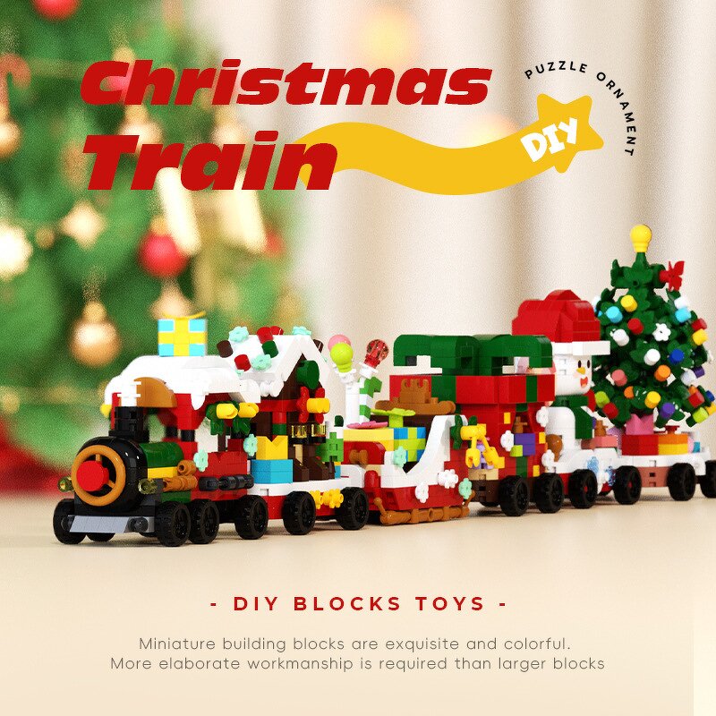 Christmas Building Block Set Manufacturer - Tree Snowman Old Man Children's Gift
