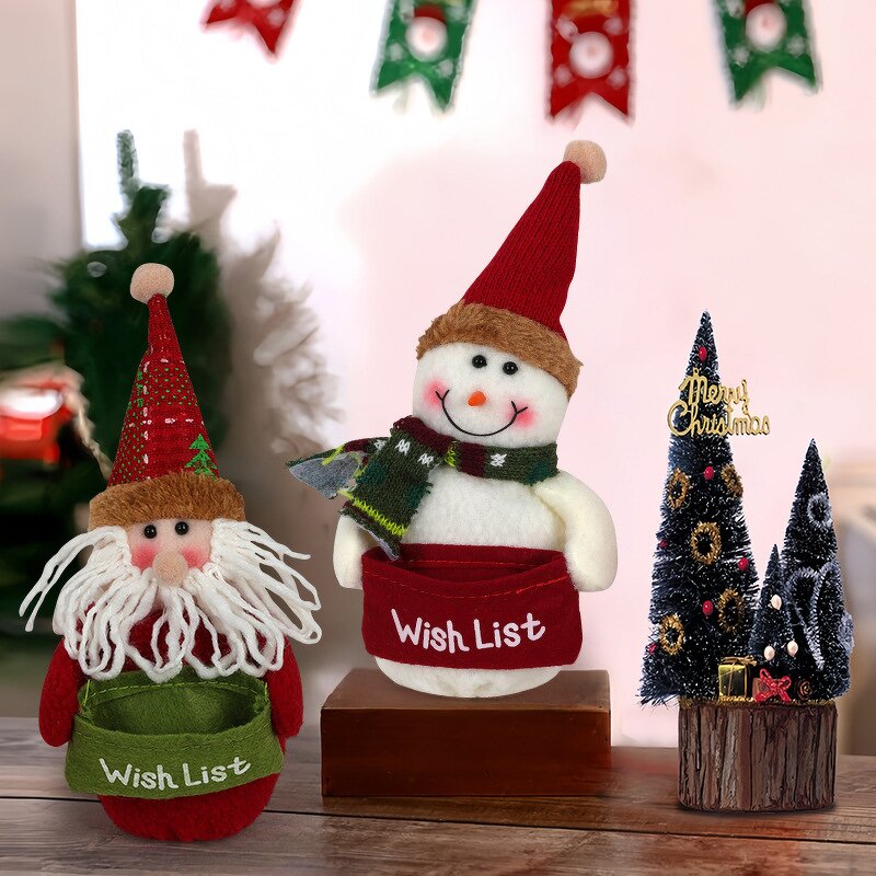 Christmas Decoration Manufacturer - Snowman Santa Claus Cartoon Doll Atmosphere Arrangement