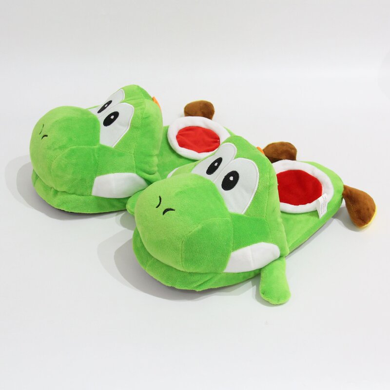 Cartoon Slippers Manufacturer - Marioo Yoshis Dinosaur Funny Couple Home Cotton Drag