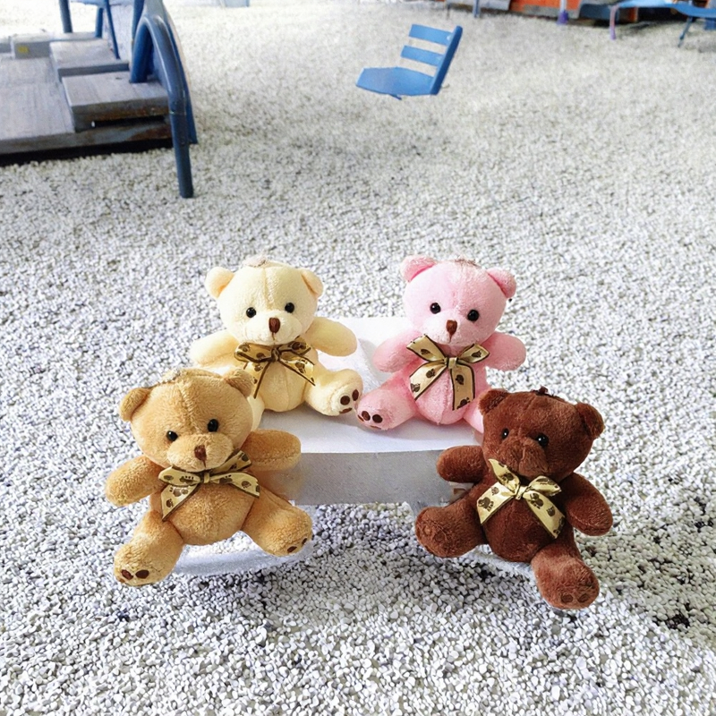 Plush Keychain Manufacturer - Custom Mini Soft Anime Teddy Bear Mascot