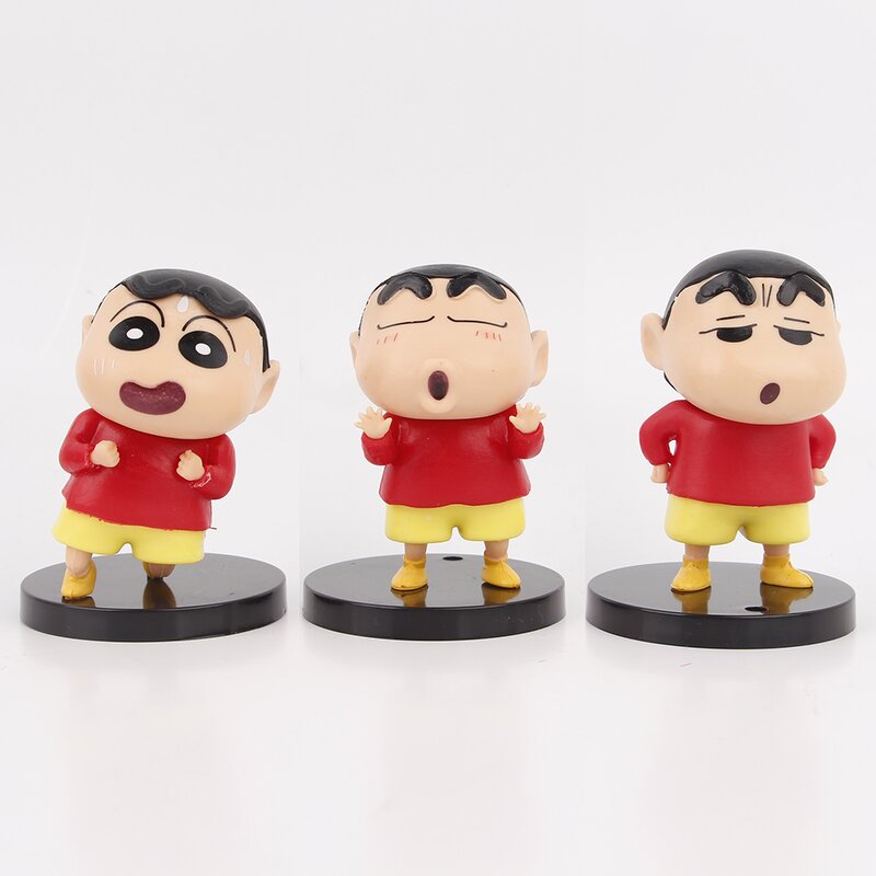 Figure Set Manufacturer - 6 Crayon Shin-chans for Desktop Car Decoration