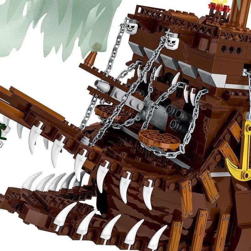 Building Block Set Manufacturer - Flying Dutchman Ghost Ship Creative Children's Gift