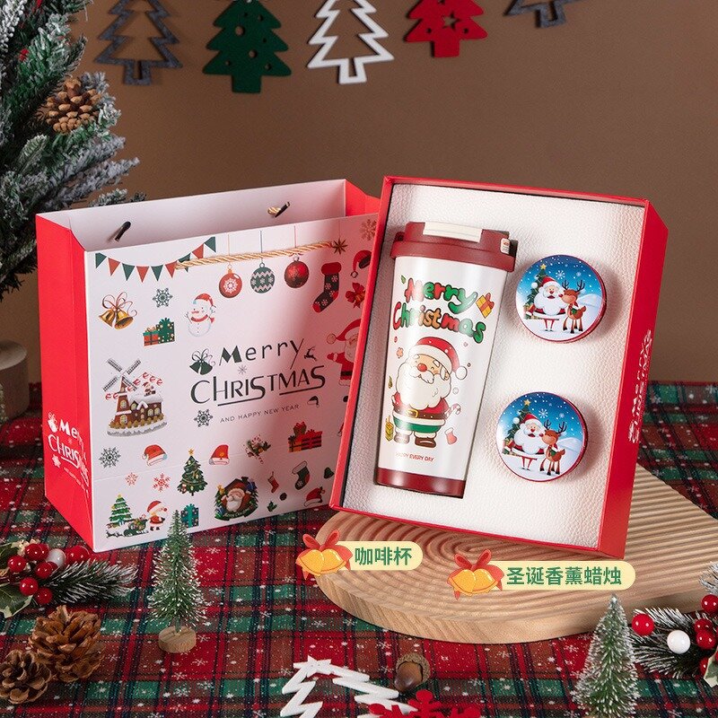 Christmas Gift Box Manufacturer - Apple Favor Box Set for Holiday Party Decoration
