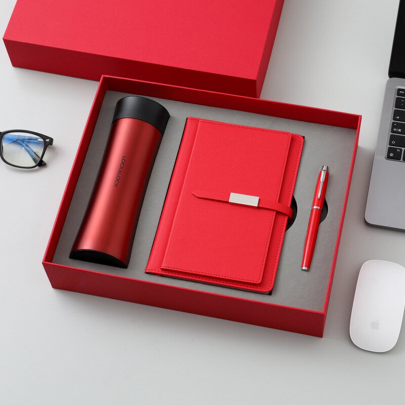 Business Gift Set Manufacturer - Cup Notebook Drive Custom Logo Premium Kit