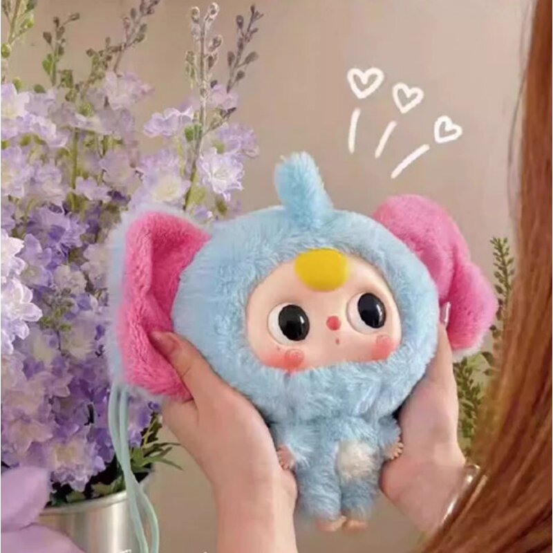 Plush Blind Box Manufacturer - Baby Three V.3 Mystery Big-head Zipper Bag