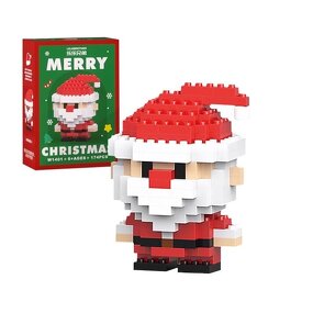 Micro Particle Building Blocks Manufacturer - Christmas Santa Reindeer Snowman Puzzle
