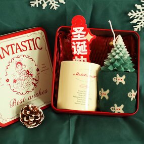 Scented Wax Gift Set Manufacturer - Christmas Birthday Heartwarming Present for Women