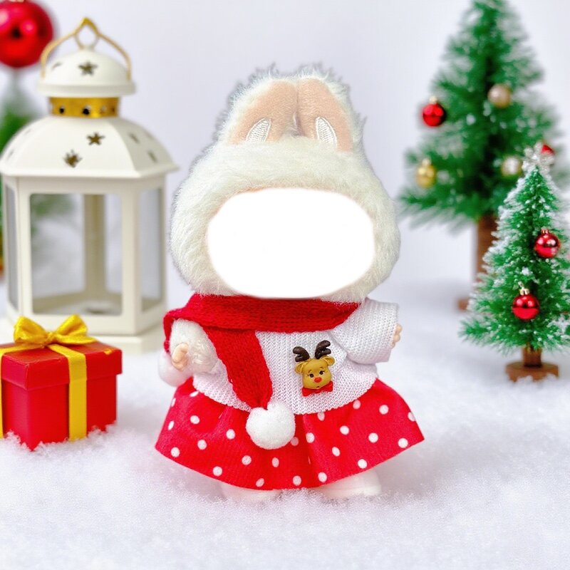 Doll Winter Outfit Manufacturer - Festive Dress for La Bubu 1st 2nd 3rd Generation