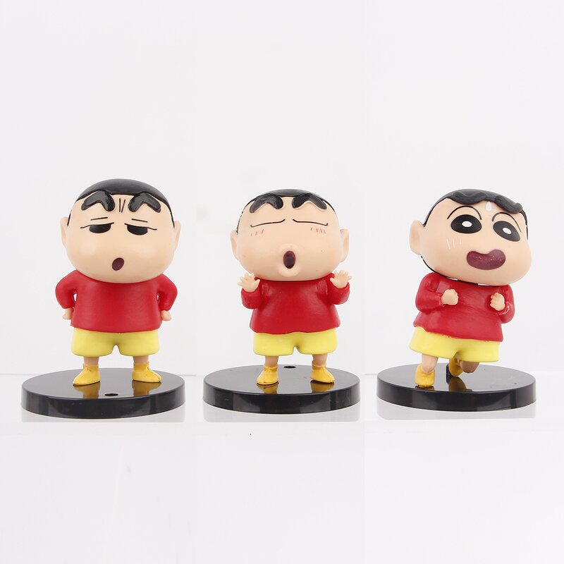 Figure Set Manufacturer - 6 Crayon Shin-chans for Desktop Car Decoration