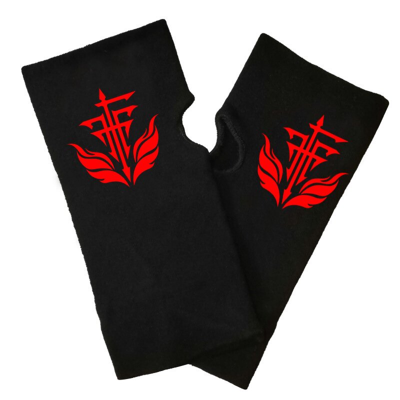 Anime Gloves Manufacturer - Half Palm Half Finger Thumb Autumn Winter Student