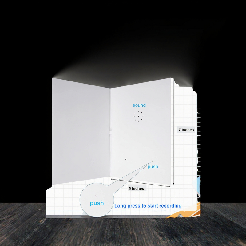 Audio Card Manufacturer - GF Personalized Custom Printed Voice Recordable 30 Seconds