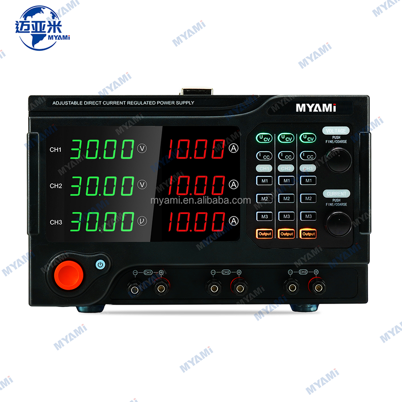 DC Power Supply Manufacturer - 30V 32V 10A 900W Dual Channel Switching LED Display Adjustable Programmable Triple Channel