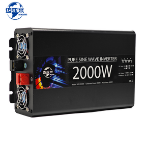 Power Inverter Manufacturer - Off-grid Solar 2000W Pure Sine Wave 12V to 110V DC to AC Converter Car Home 24V 220V with USB
