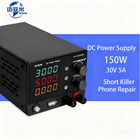 DC Power Supply Manufacturer - 30V 5A 10A Lab Bench Adjustable LED AC/DC Variable Voltage Source for Mobile Repair