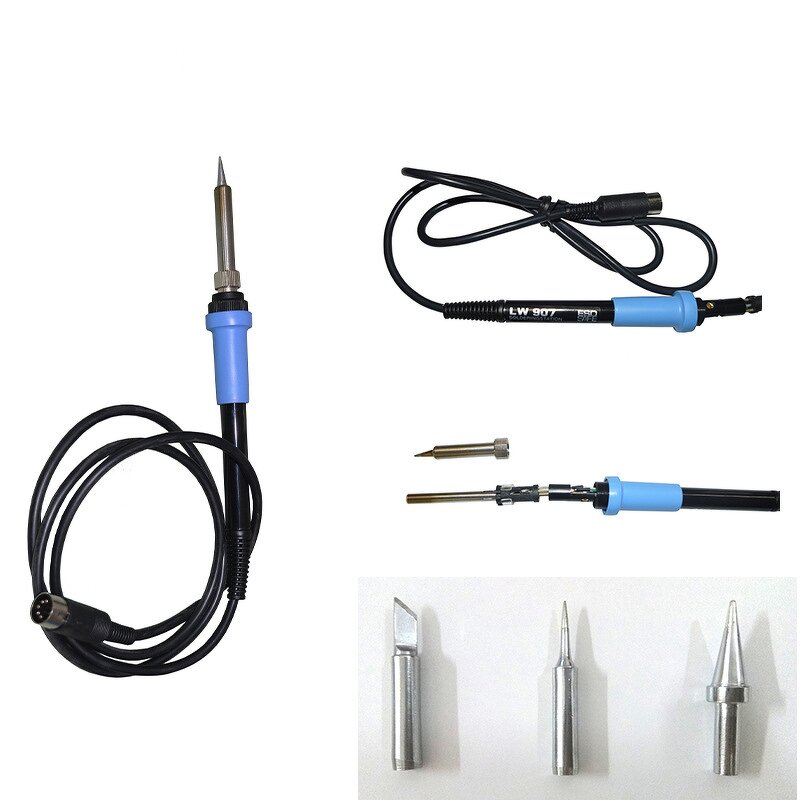 Soldering Machine Manufacturer - Digital LCD 220V Silver Alloy 90W Electric Soldering Iron Station