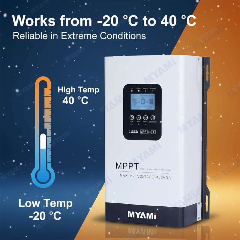 Solar Charge Controller Manufacturer - 200A MPPT 450V PV Input 24V 48V 60V 72V 96V 192V Lead-acid & Lithium