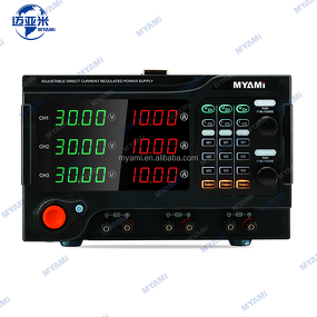 DC Power Supply Manufacturer - Factory Price 0-30V 0-10A LED Display Adjustable Programmable Laboratory Bench Multi Channel