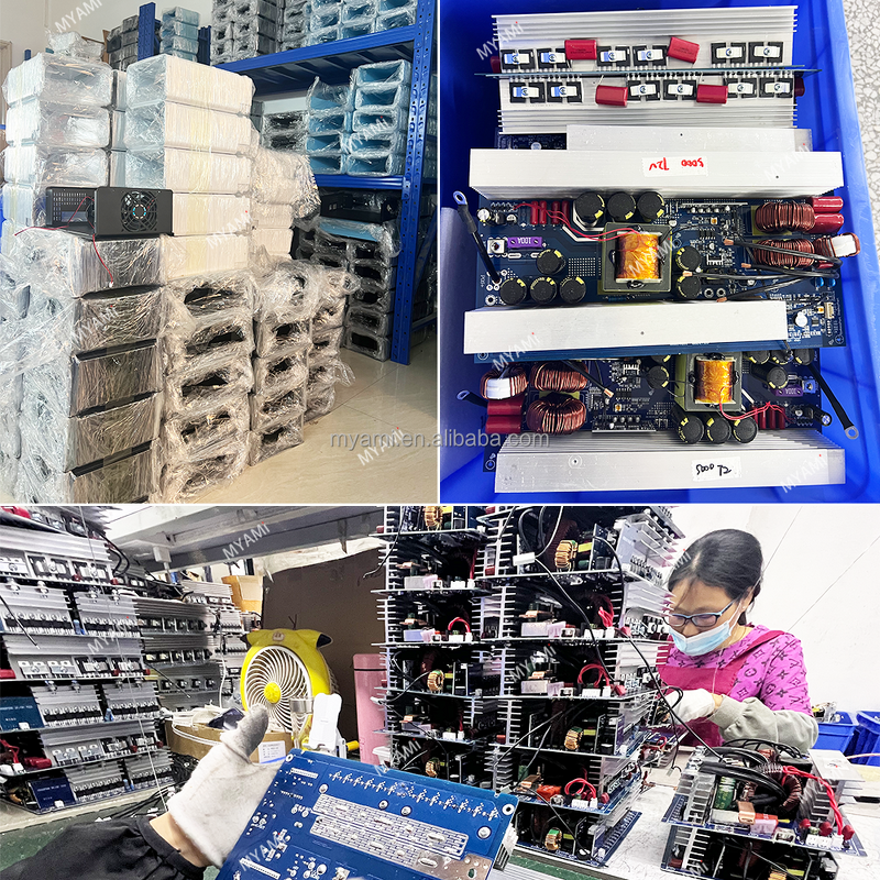 Power Inverter Manufacturer - MY-EC3000 6000W Pure Sine Wave Car Power Inverter 12V/24V/48V/60V/72V/96V DC to AC LCD