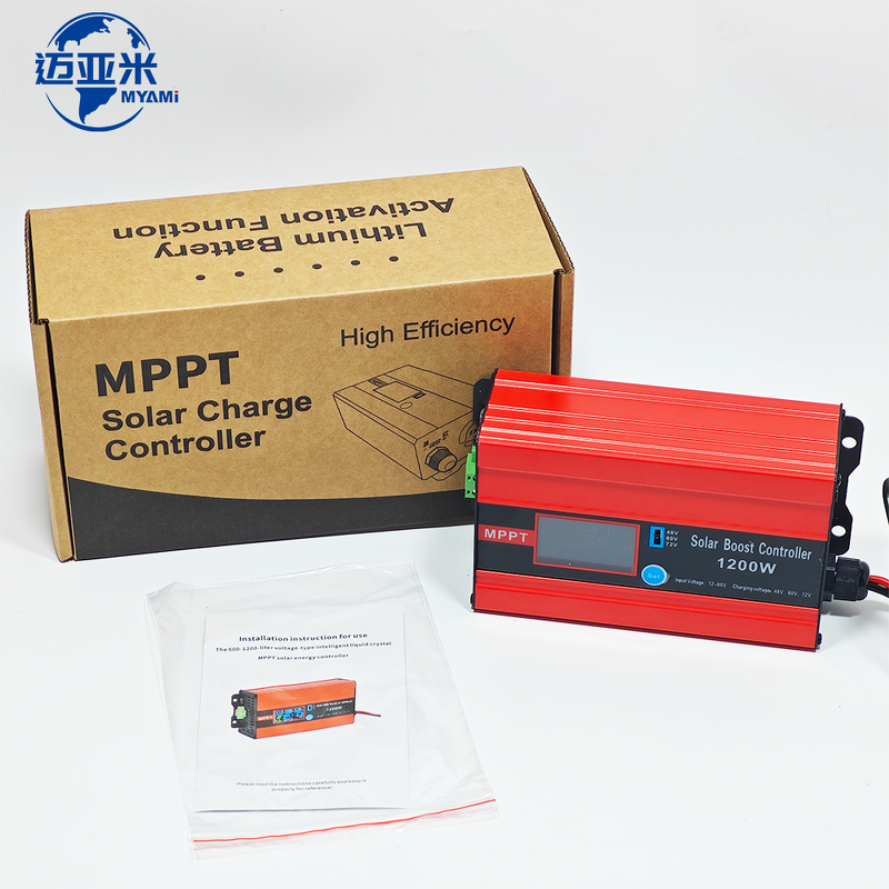 Solar Charge Controller Manufacturer - Low Price 1200W Adjustable 48V 60V 72V Boost MPPT 30A PV Current for Lithium