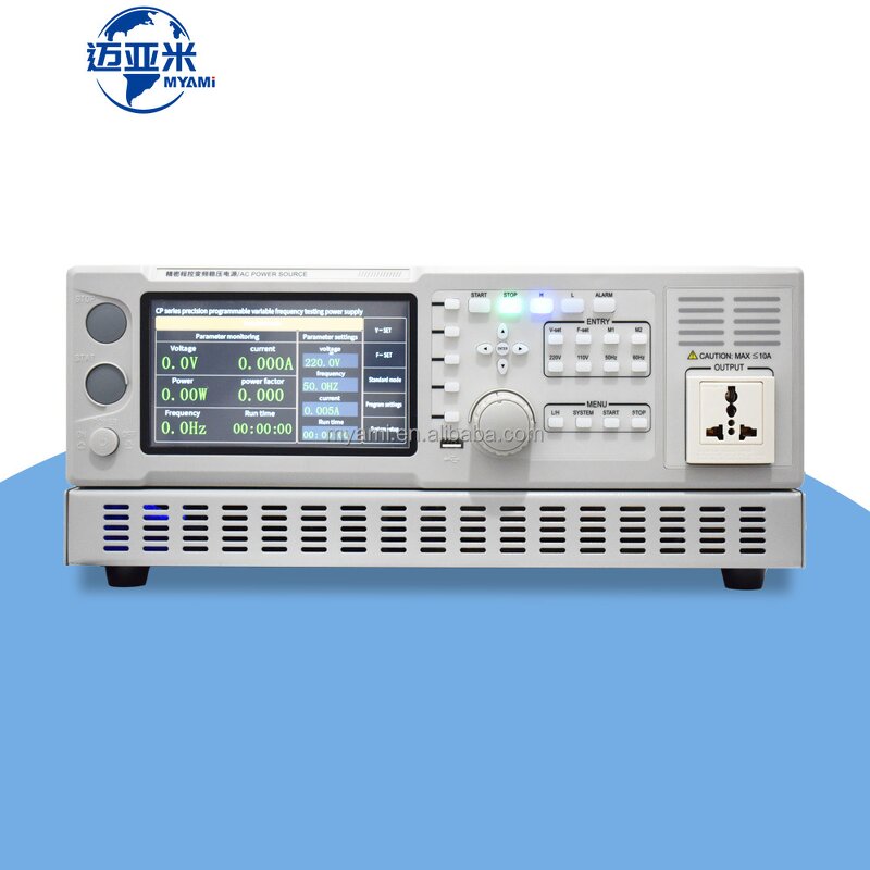 AC Power Supply Manufacturer - MY-70D20 2000VA Single-Phase Touch Screen Programmable Variable Frequency Lab