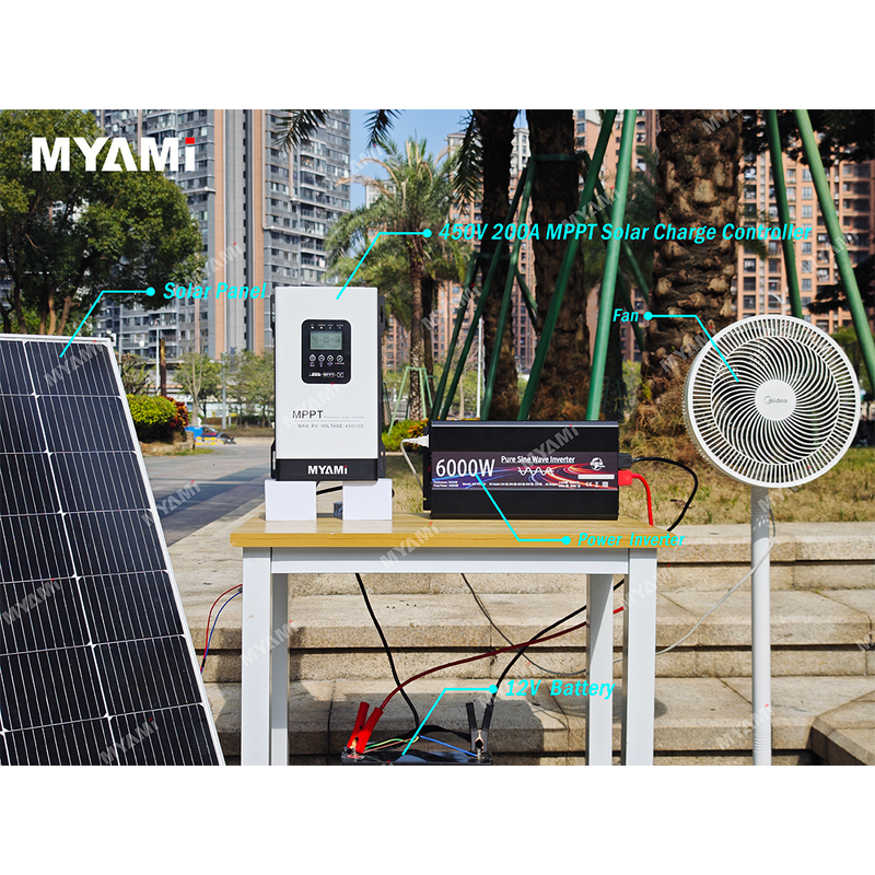 Solar Charge Controller Manufacturer - Max 450V PV Input 200A Charging Current MPPT 24V 48V 60V 72V 96V 192V