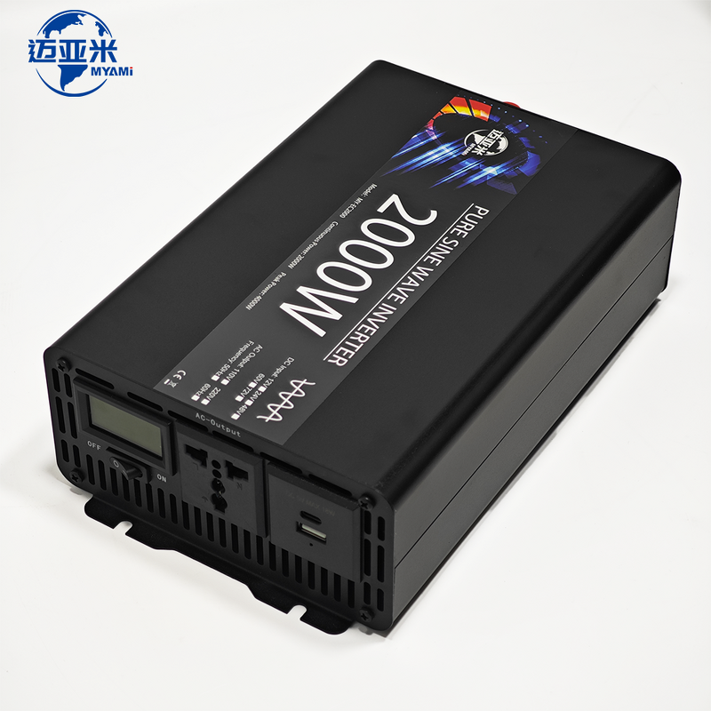 Power Inverter Manufacturer - Off-grid Solar 2000W Pure Sine Wave 12V to 110V DC to AC Converter Car Home 24V 220V with USB