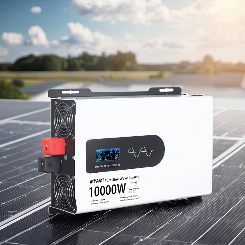 Power Inverter Manufacturer - MY-E6000N 6KW Pure Sine Wave Car Inverter 24V/48V/60V/72V 220VAC 50Hz/60Hz Dual Output