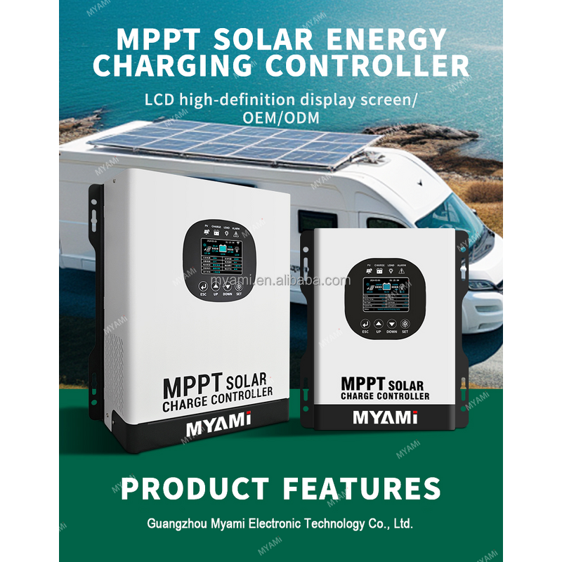 Solar Charge Controller Manufacturer - High Efficiency 60A 24V 36V 48V AUTO MPPT Battery Charger for Off-grid Solar