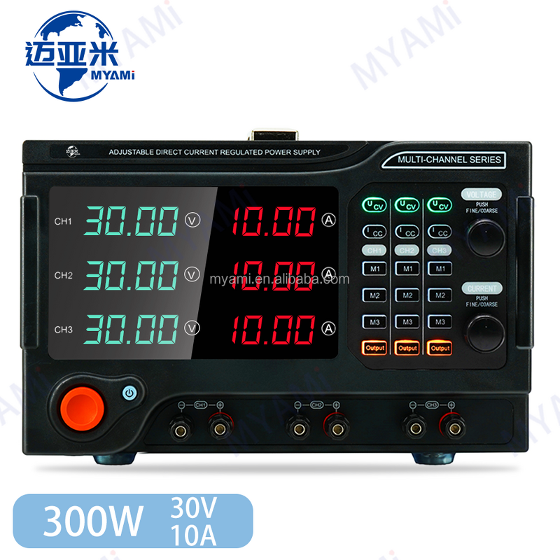 DC Power Supply Manufacturer - 15V 5A Adjustable Lab Programmable Multiple Channel Bench 10A Output Current 220V Input