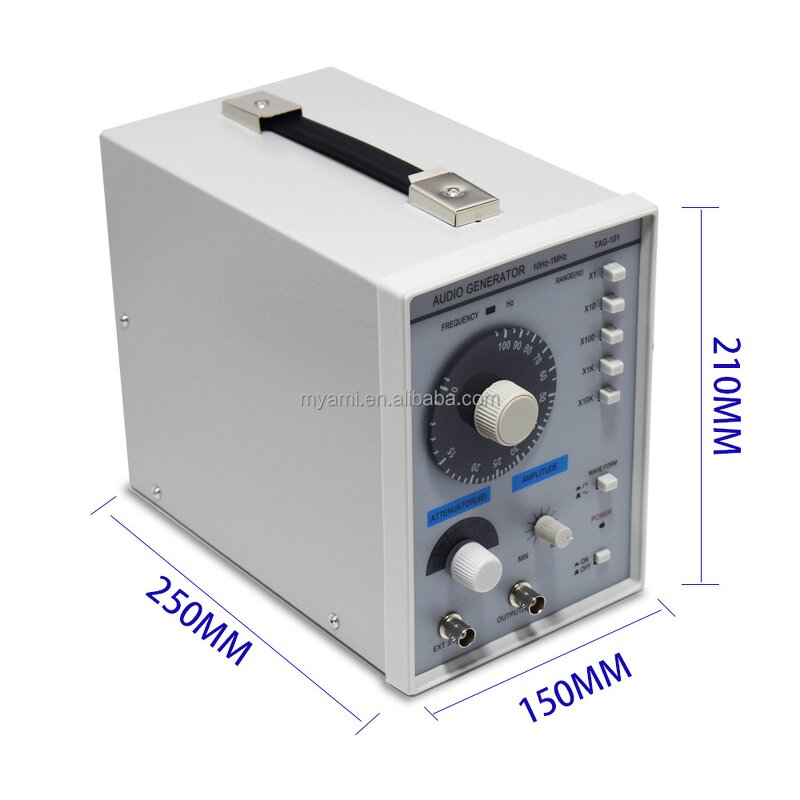 Signal Generator Manufacturer - TAG-101 10Hz-1MHz Portable Audio Generator AM FM Low Frequency Function for Laboratory