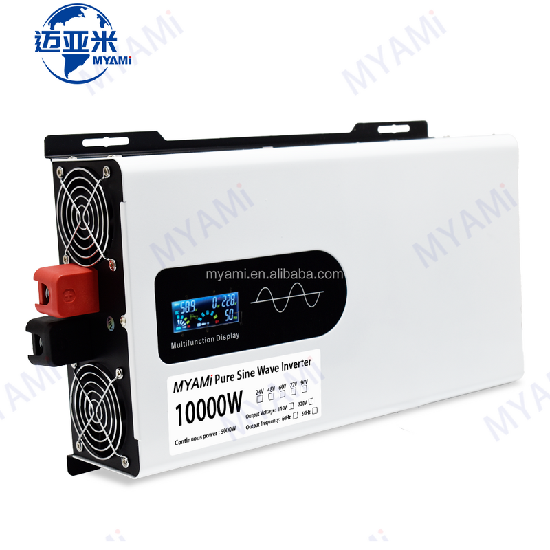 Power Inverter Manufacturer - MY-E5000N 10000W Pure Sine Wave 24V 48V 60V 72V 96V DC to AC 110V 220V Car Solar Inverter