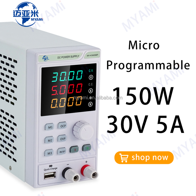 DC Power Supply Manufacturer - Adjustable Laboratory Bench 30V 10A 30V 5A 60V 5A Programmable Variable Single Output