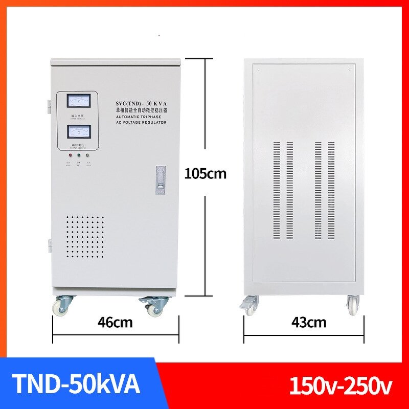 Voltage Stabilizer Manufacturer - Stabilized Voltage Output 220V Single Phase 3KVA 5KVA 10KVA 15KVA 20KVA 30KVA 40KVA 50KVA 60KVA