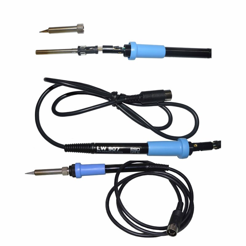 Soldering Iron Manufacturer - LCD 24V Silver Alloy Heater Electric Soldering Irons 100W Soldering Stations