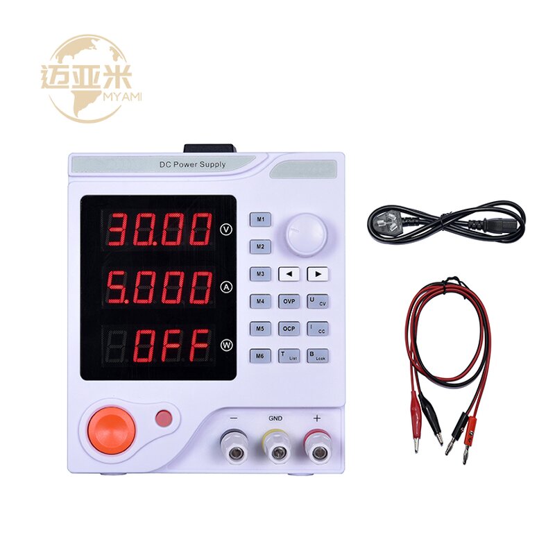 DC Power Supply Manufacturer - MY-K3005P 30V 5A 150W Switch Adjustable Lab Bench for LED Light Mobile Repair