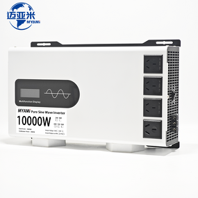 Power Inverter Manufacturer - 10000W Peak 5000W Rated 24V 48V 60V 72V 96V Pure Sine Wave with 4 AC Socket for Home/Car