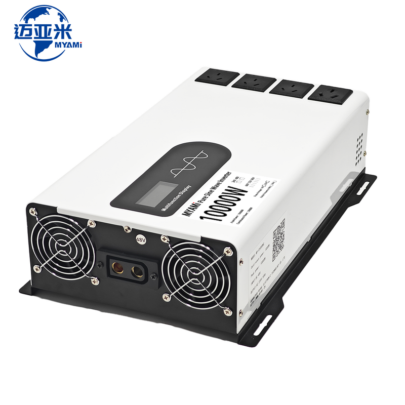 Power Inverter Manufacturer - 10000W Peak 5000W Rated 24V 48V 60V 72V 96V Pure Sine Wave with 4 AC Socket for Home/Car