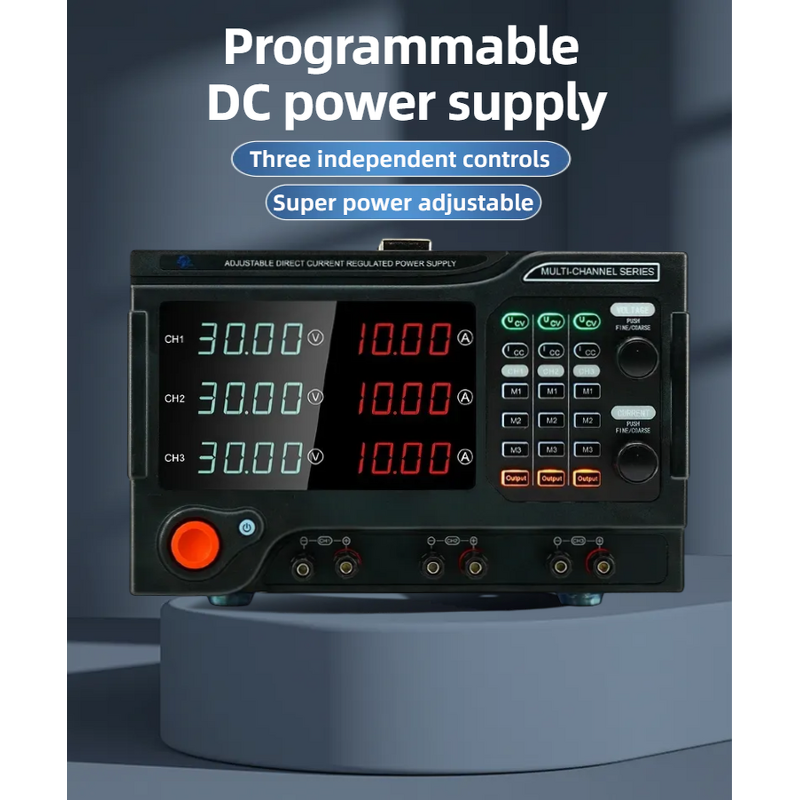 DC Power Supply Manufacturer - 30V 5A Variable to 15V 5A Dual Output Bench Laboratory Adjustable Programmable Multiple