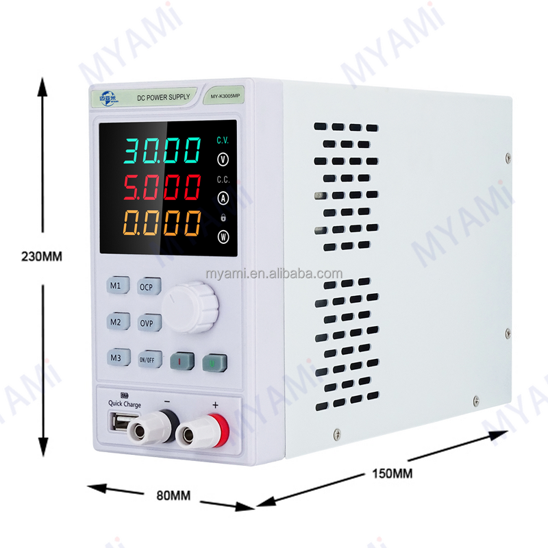DC Power Supply Manufacturer - Adjustable Laboratory Bench 30V 10A 30V 5A 60V 5A Programmable Variable Single Output