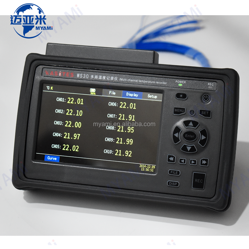 Thermometer Manufacturer - Handheld High Precision 10 Channels Supports K J E T N S R B Durable