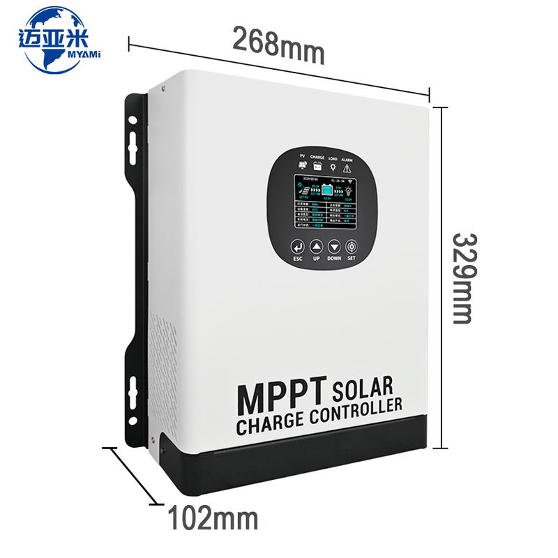 Solar Charge Controller Manufacturer - 480V PV Input MPPT 60A Charging Current 24V-192V Battery Charger LCD Display